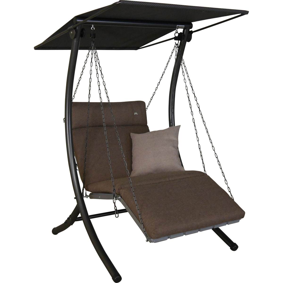 Angerer Freizeitmöbel GmbH Hollywoodschaukel 1-Sitzer Luxus Smart olive