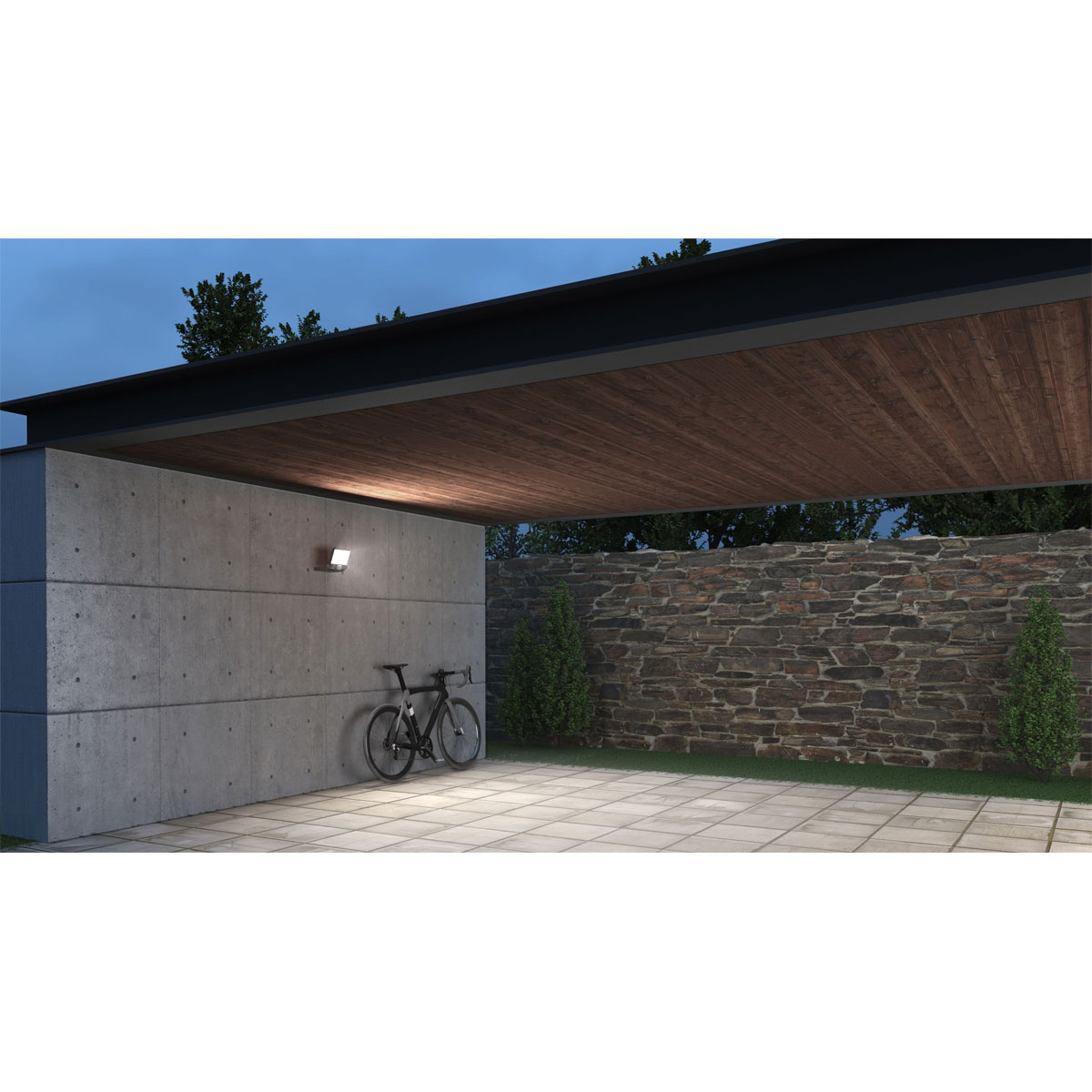 Steinel LED-Strahler XLED ONE XL S mit Bewegungsmelder schwenkbar weiß Bild 6