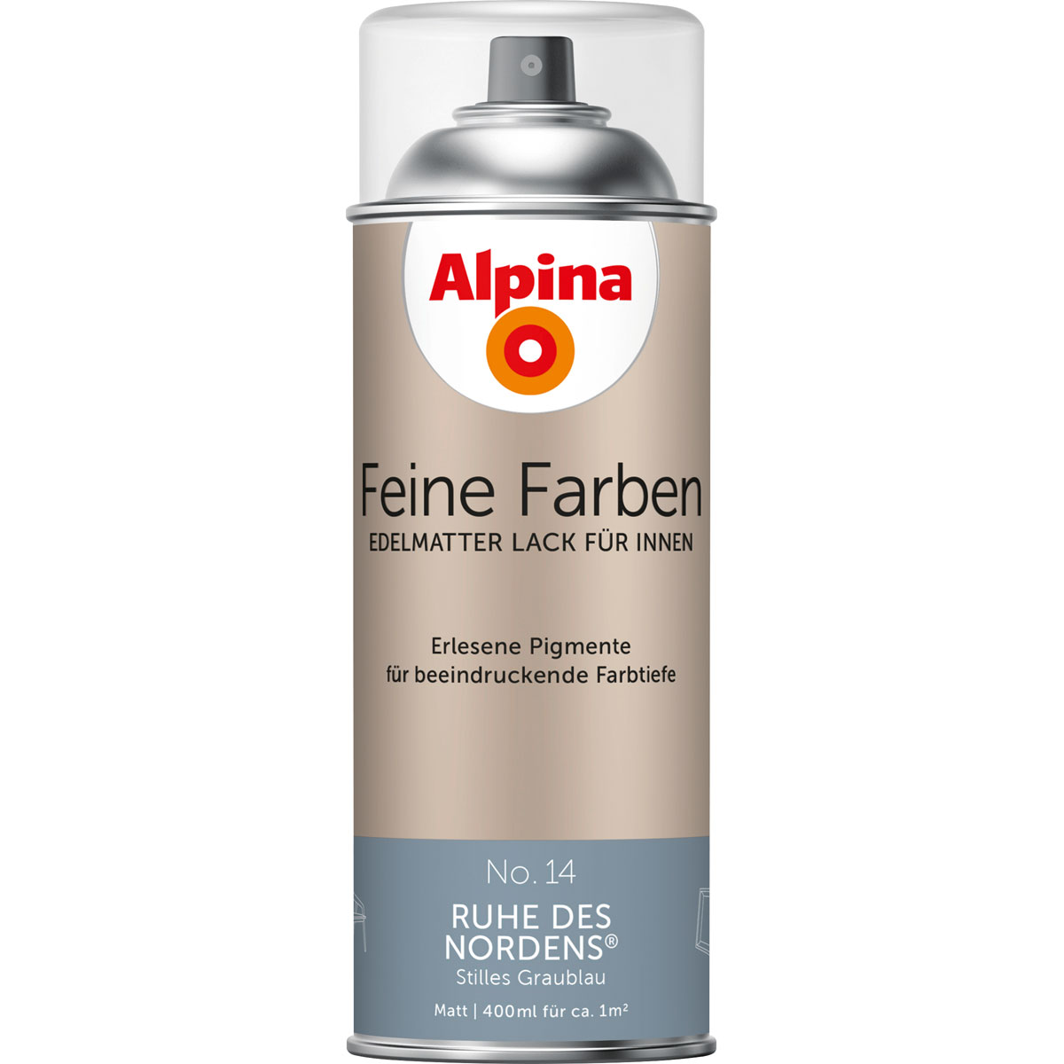 Alpina  Buntlack Feine Farben Sprühlack No 14 Ruhe des Nordens edelmatt 400ml