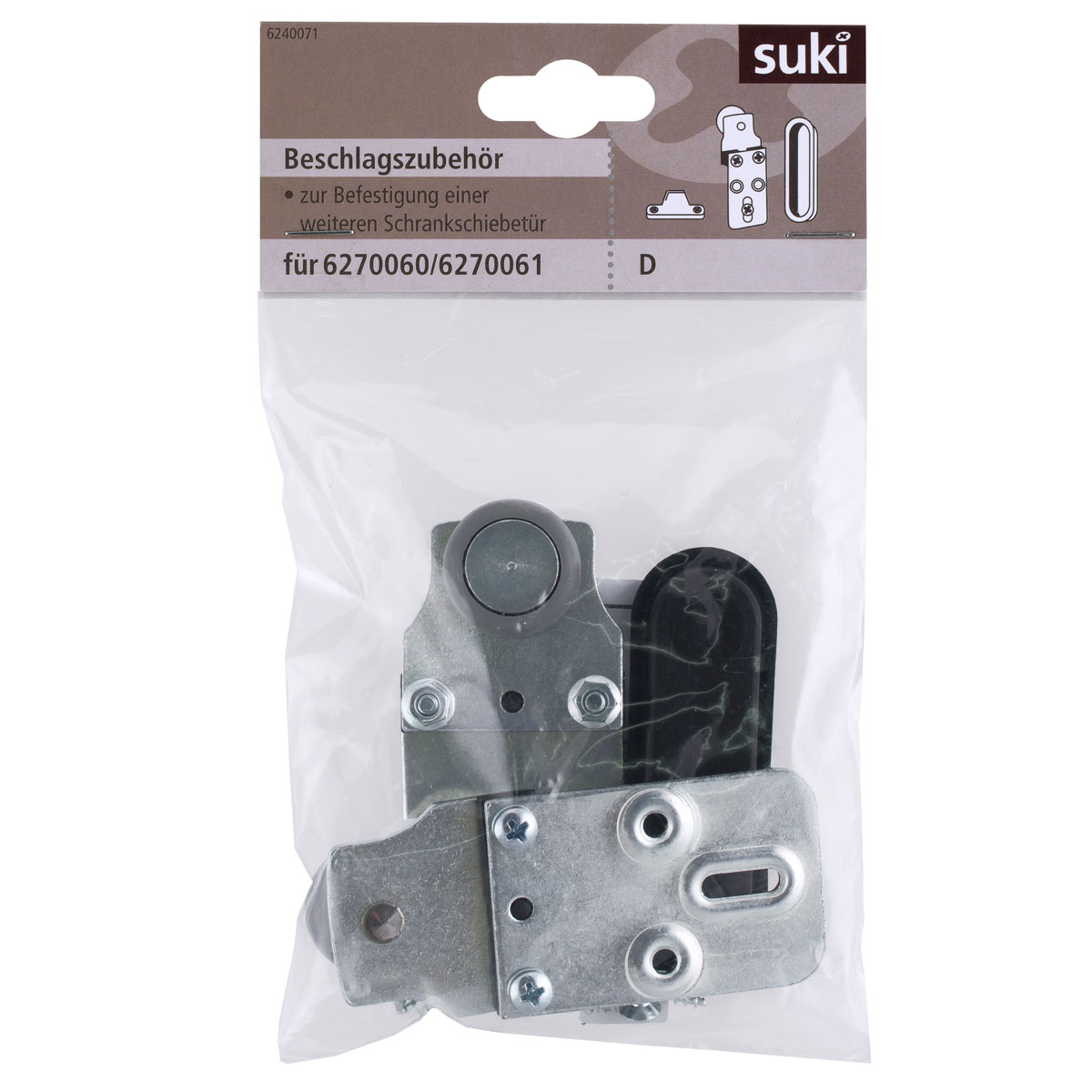 Suki Beschlagszubehör Serie D für Schiebetür-System