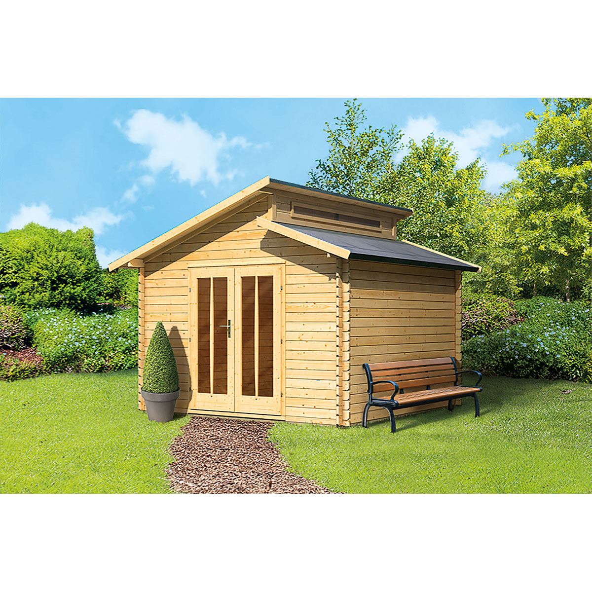 Vincent 2in1 Holzschutzlasur Kiefer 2,5 L Bild 3