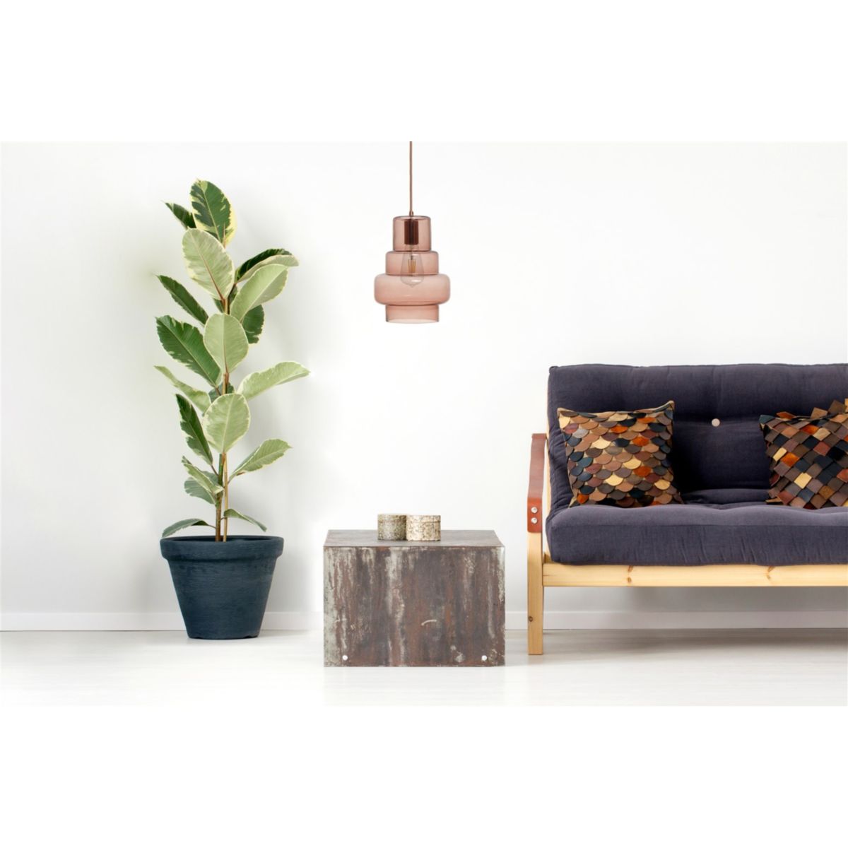 Hängelampe Evy 125 braun Bild 3