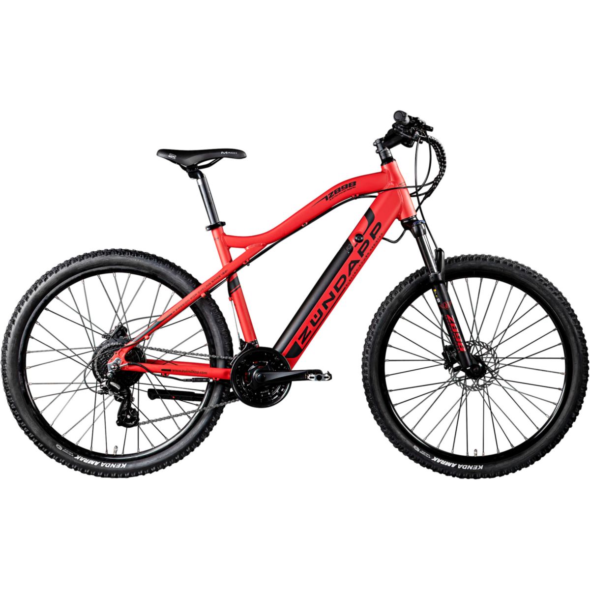 Zündapp Z898 E-Mountainbike 27,5 Zoll, Farbe: Rot
