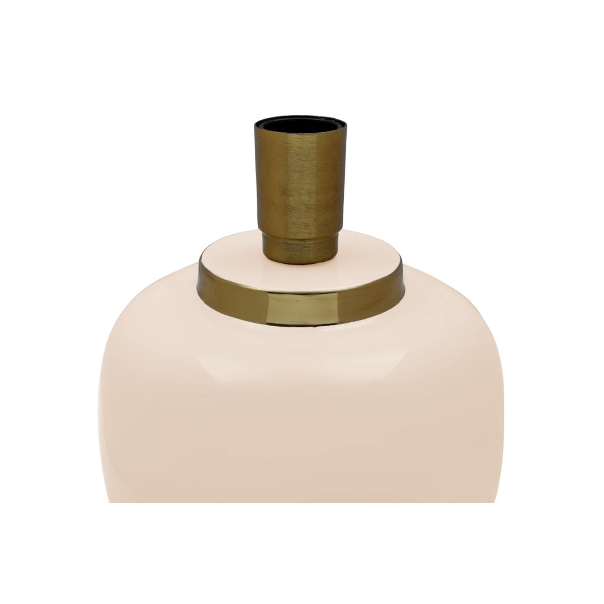 Tischlampe Art Deco 225 puderrosa gold Bild 3