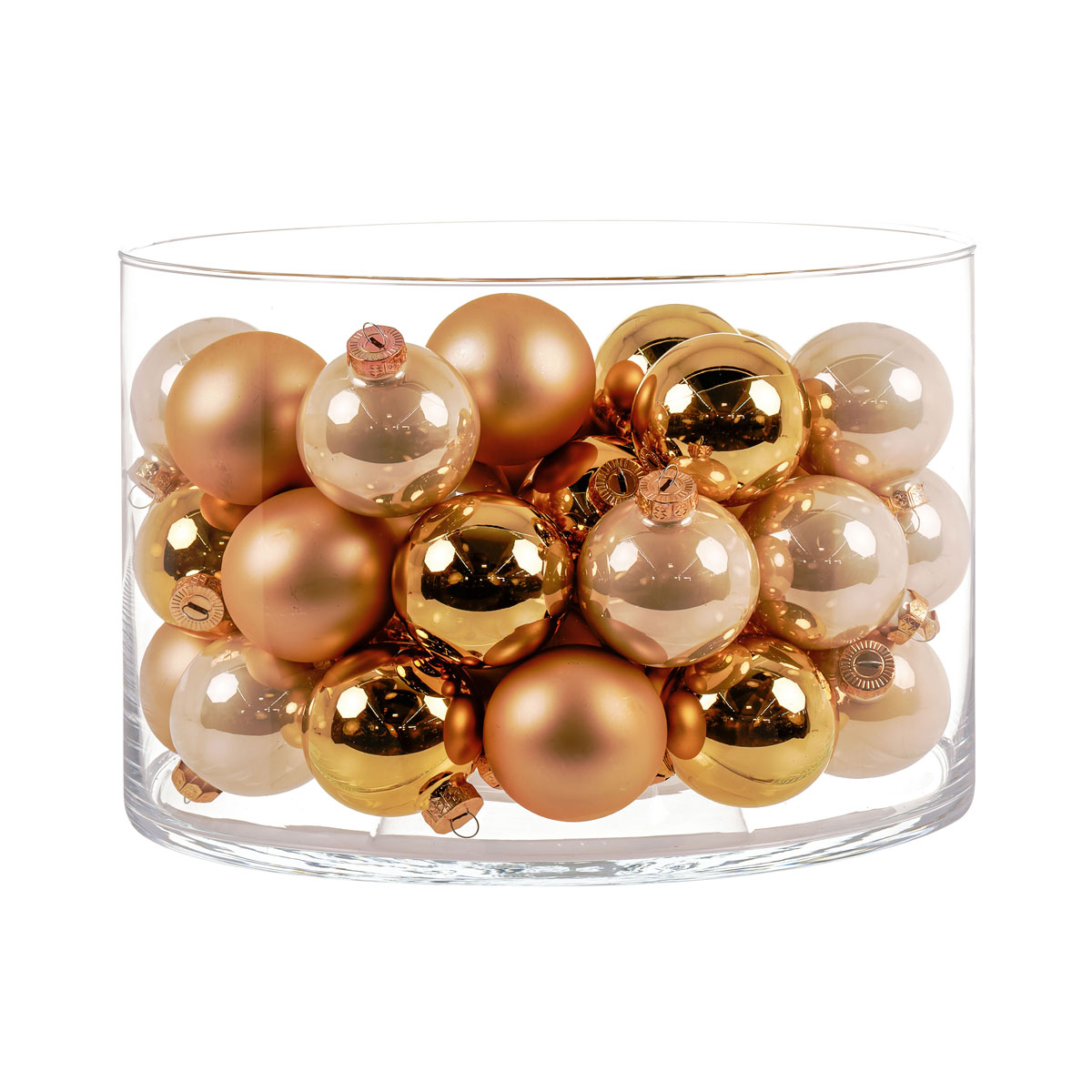 Ambientis Glaskugeln 3 cm gold Mix Bild 1