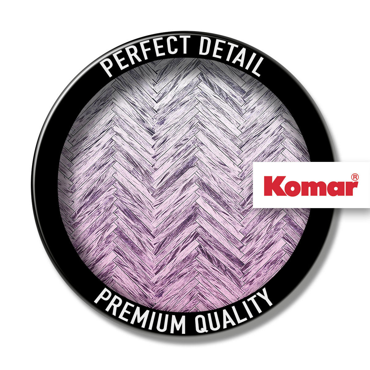 Komar  Vlies Fototapete Herringbone Pink 400x250 cm Bild 4