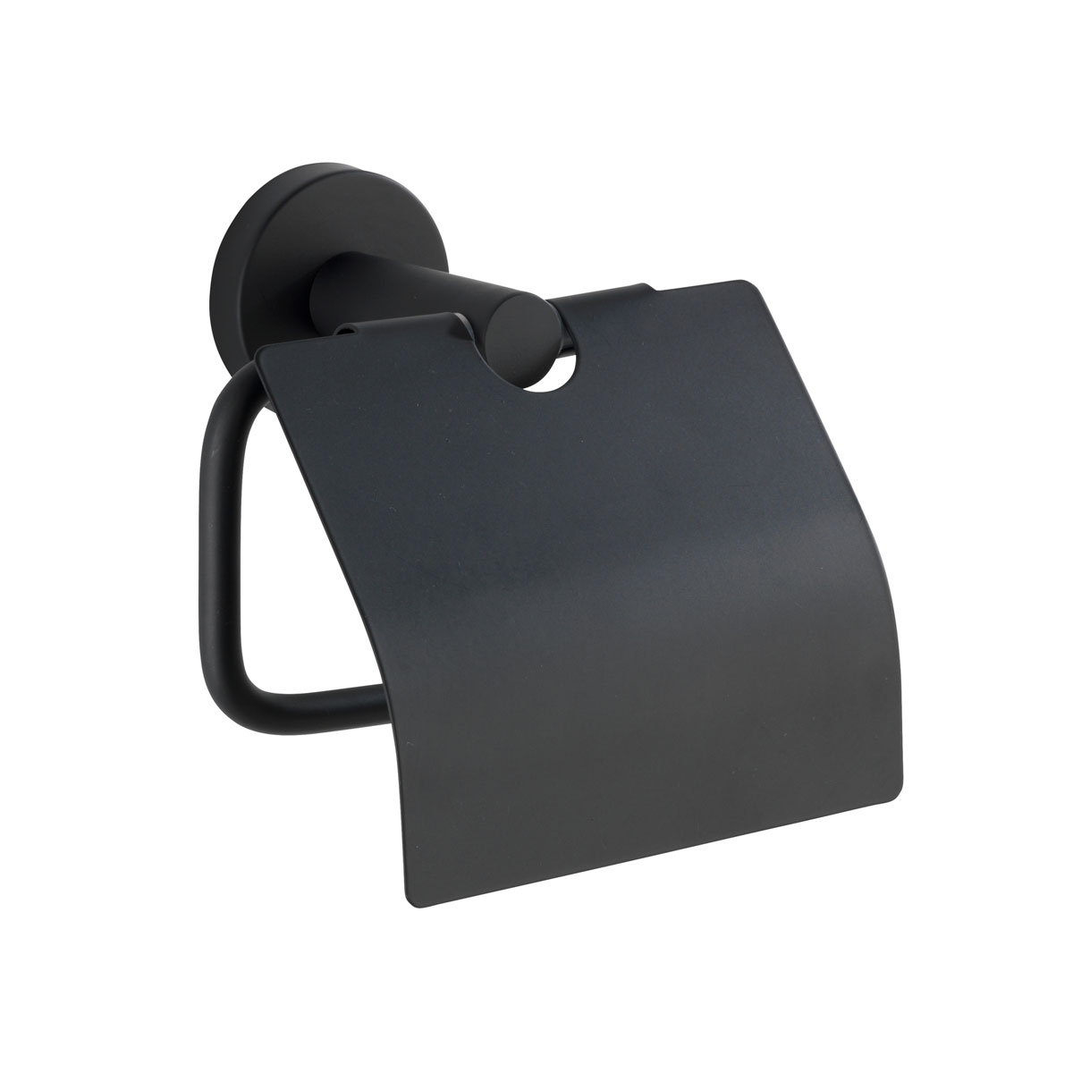 Wenko Toilettenpapierhalter Bosio schwarz