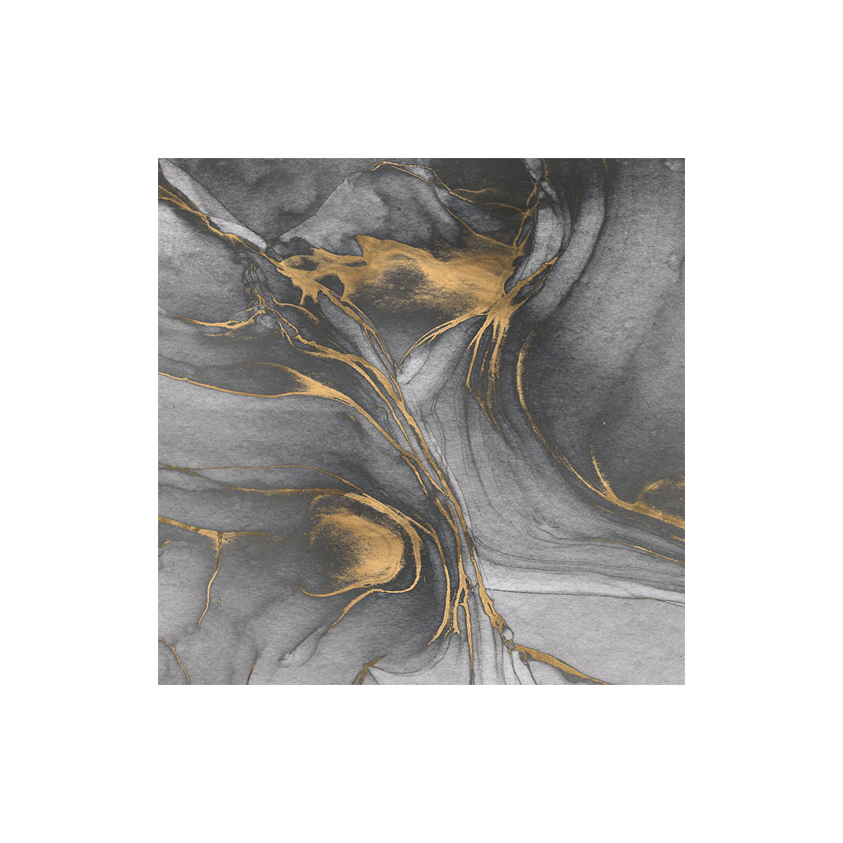 Komar  Vlies Fototapete Ink Gold Flow 300x280 cm Bild 4