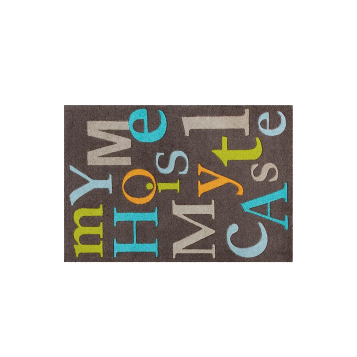 Living Mat 16 multi / braun 64 x 168 cm