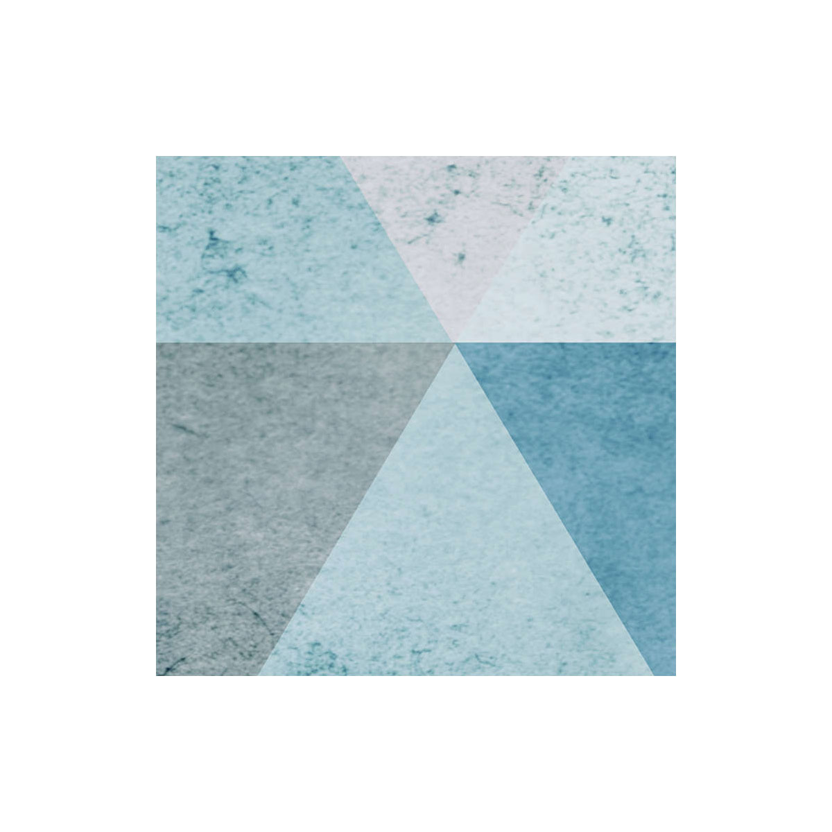 Komar  Vlies Fototapete Triangles Blue 400x250 cm Bild 7