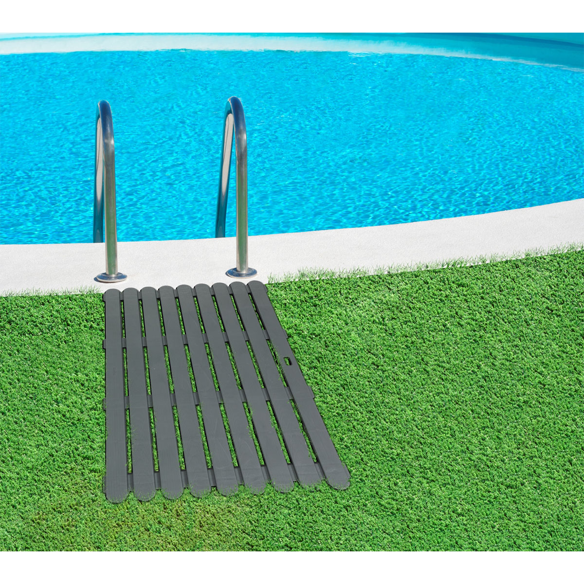 Wenko  Badematte Indoor und Outdoor Grau 50 x 80 cm Bild 7