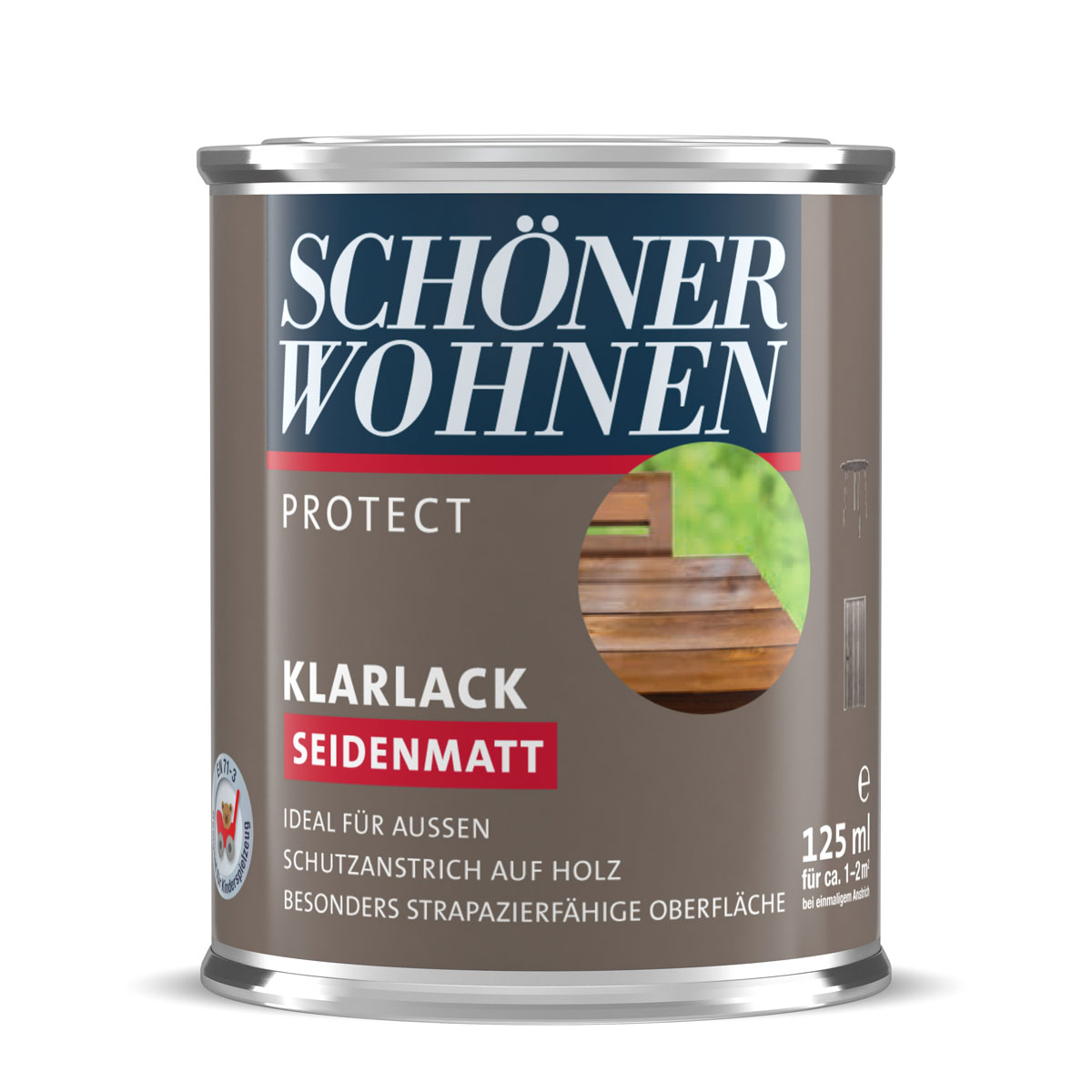 Schöner Wohnen Farbe Klarlack Protect seidenmatt 125 ml