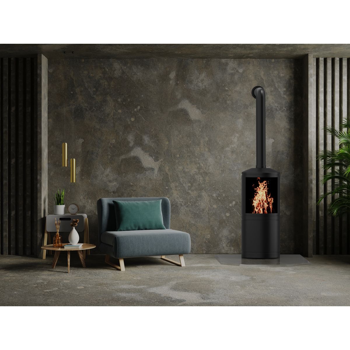 Glasbodenplatte 8mm Sechseck100x120cm Bild 2