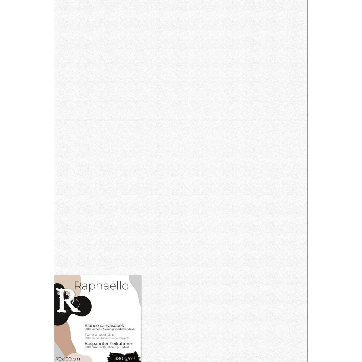 Leinwand Canvas 70x100 cm weiß Bild 1