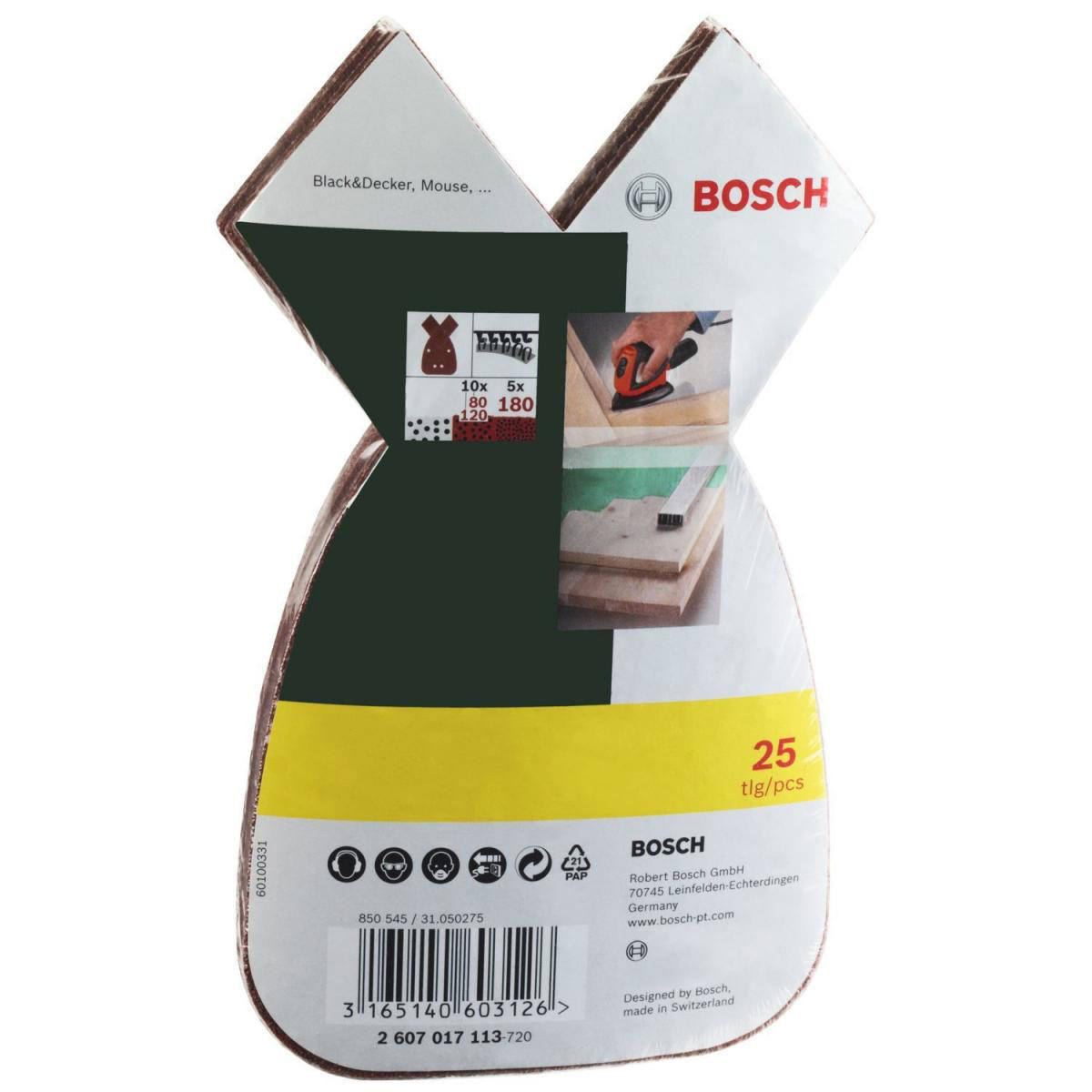 Bosch  Prom Multischlblätter B und D K80/120/180 25 Stück Bild 2