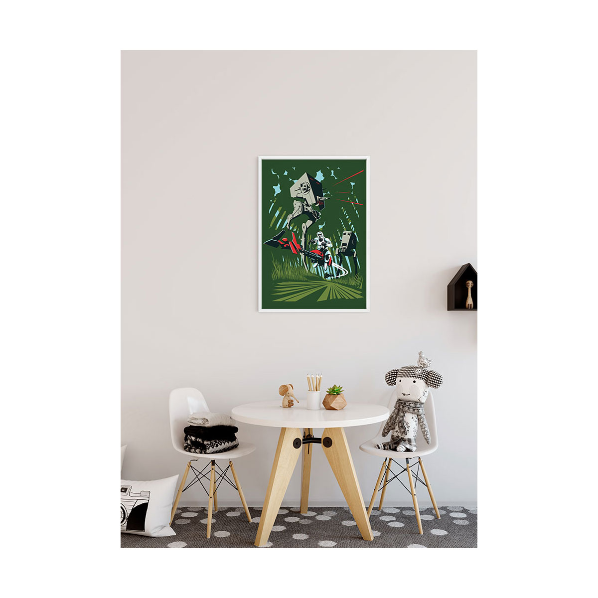 Komar  Wandbild Star Wars Classic Vector Endor 40x50 cm Bild 5