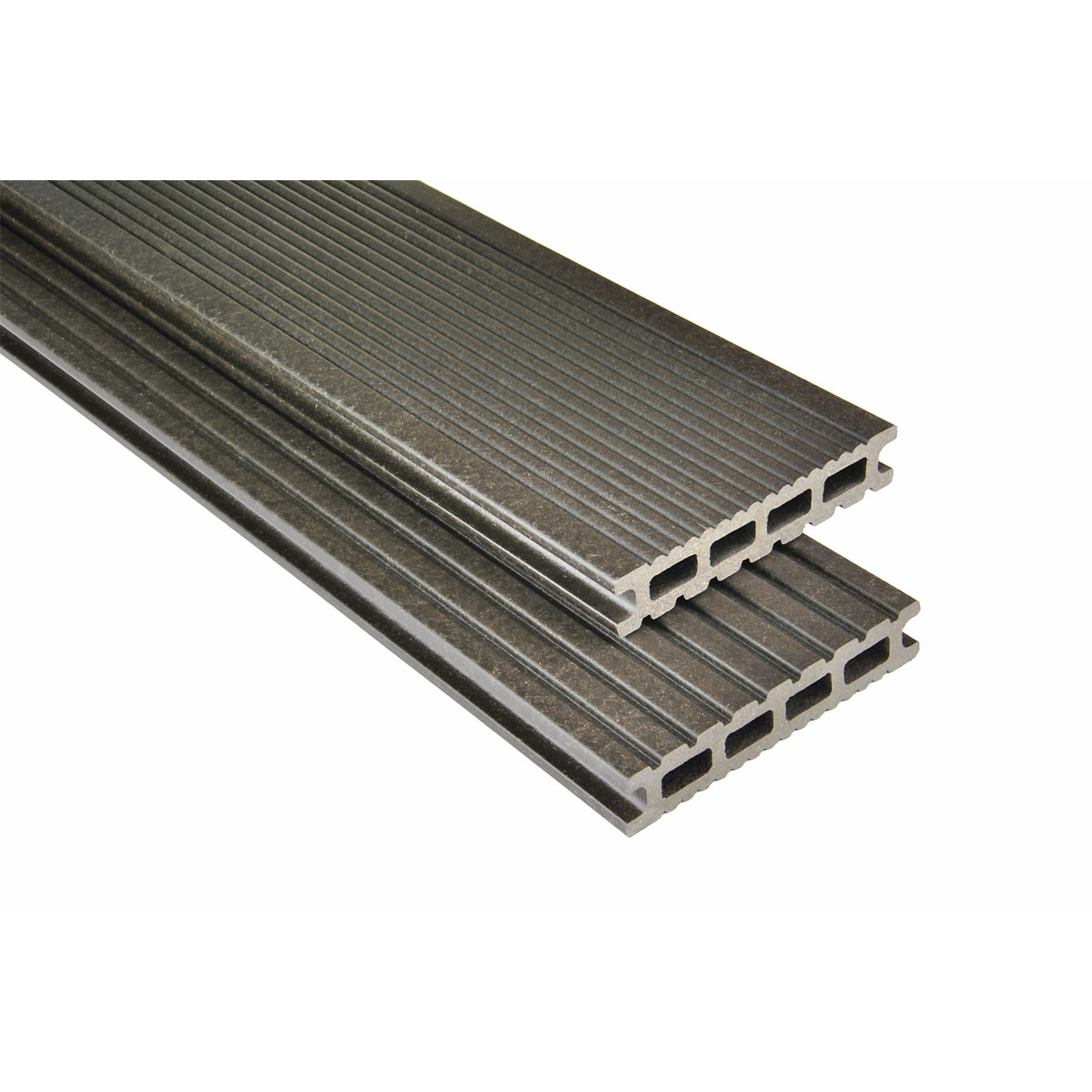 Bodendiele Exklusiv Hohlkammer 26 x 145 mm Anthrazit mattiert