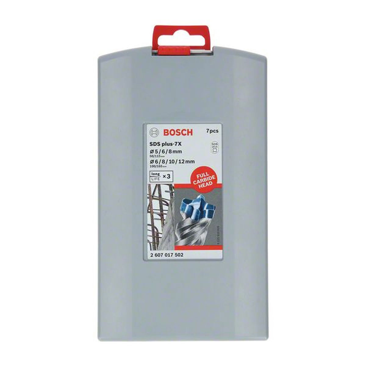 Bosch Professional  Hammerbohrer-Set 7-teilig