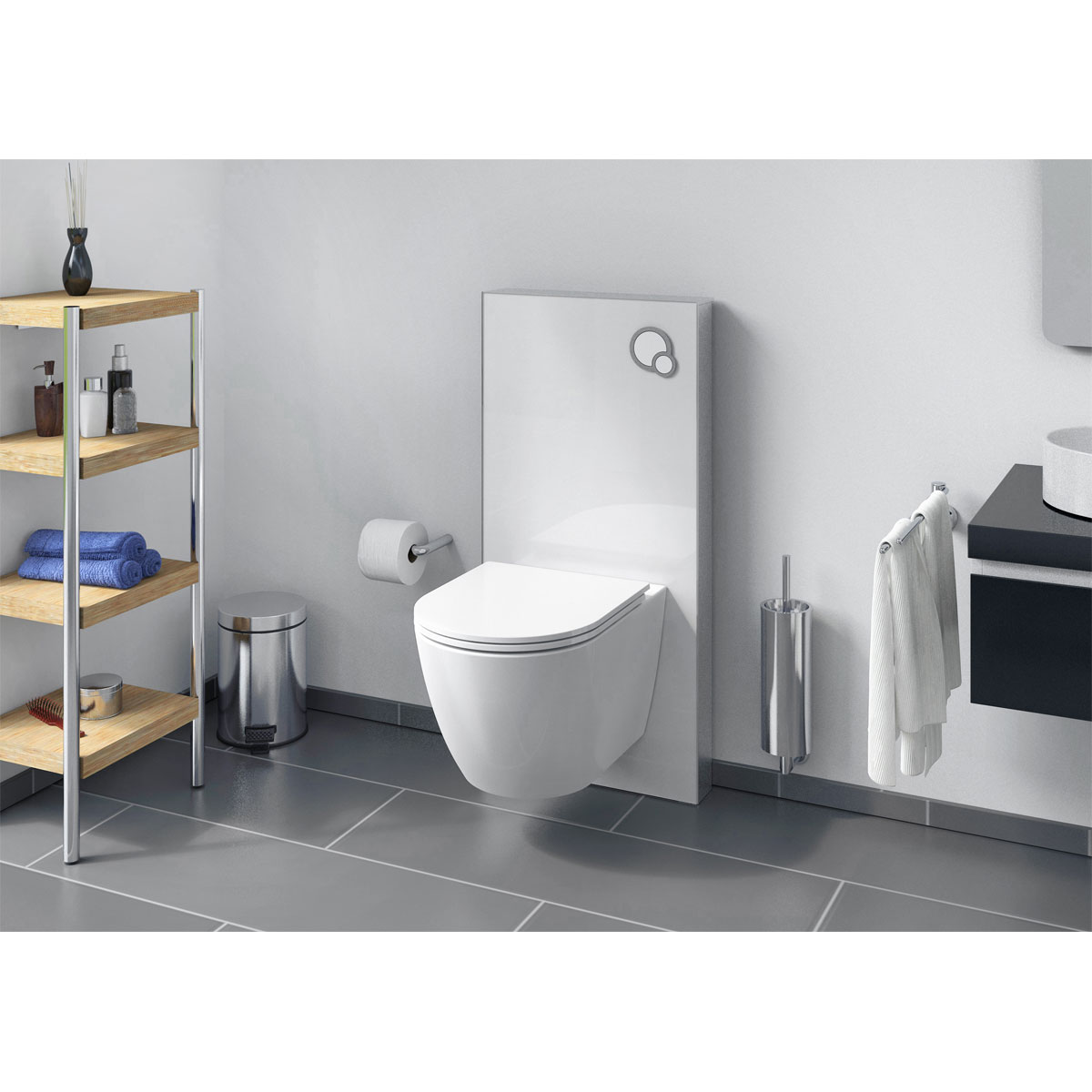 Valblue Spülrandloses Wand-WC-Set Elva Bild 5