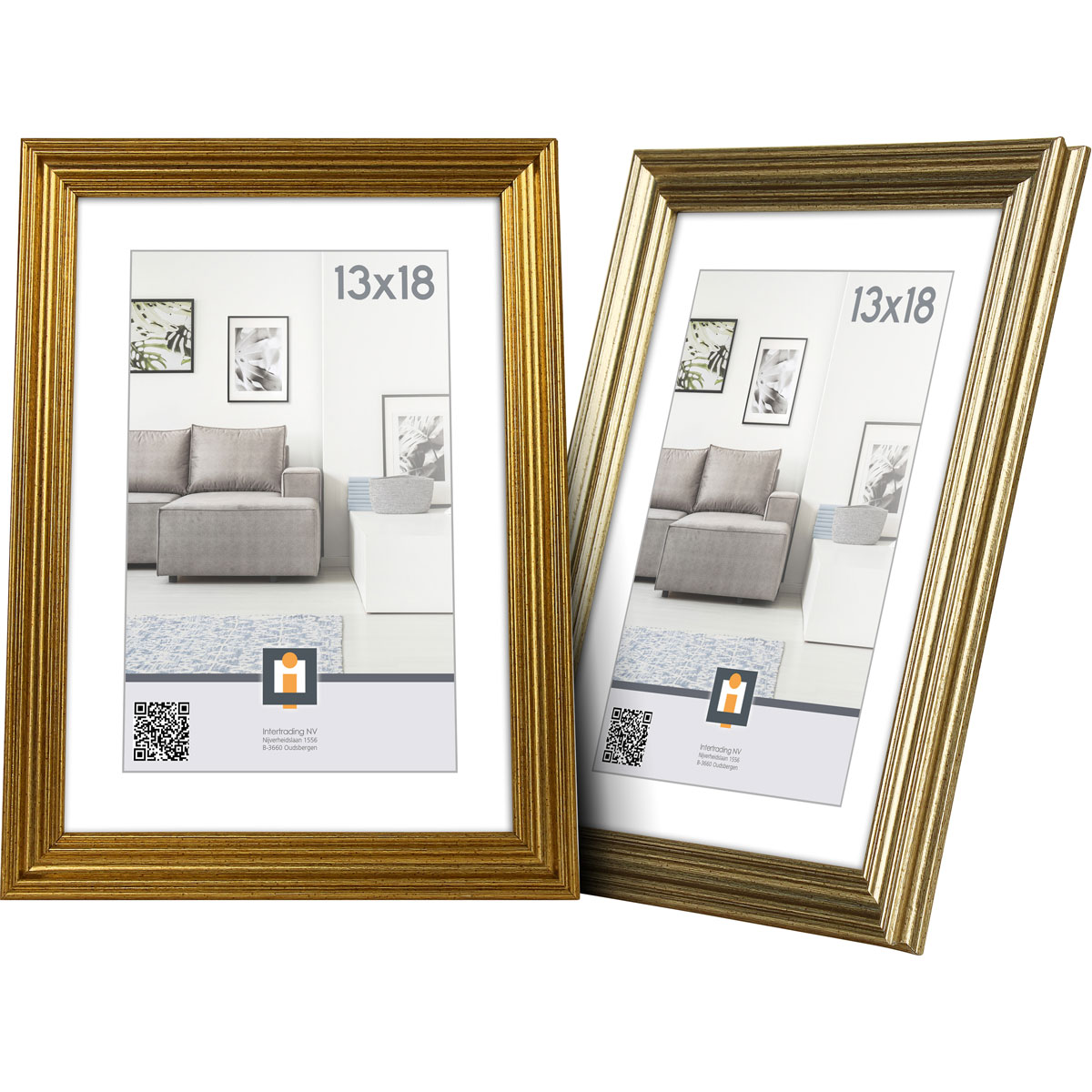 Bilderrahmen Salerno 13x18 cm silber Bild 3