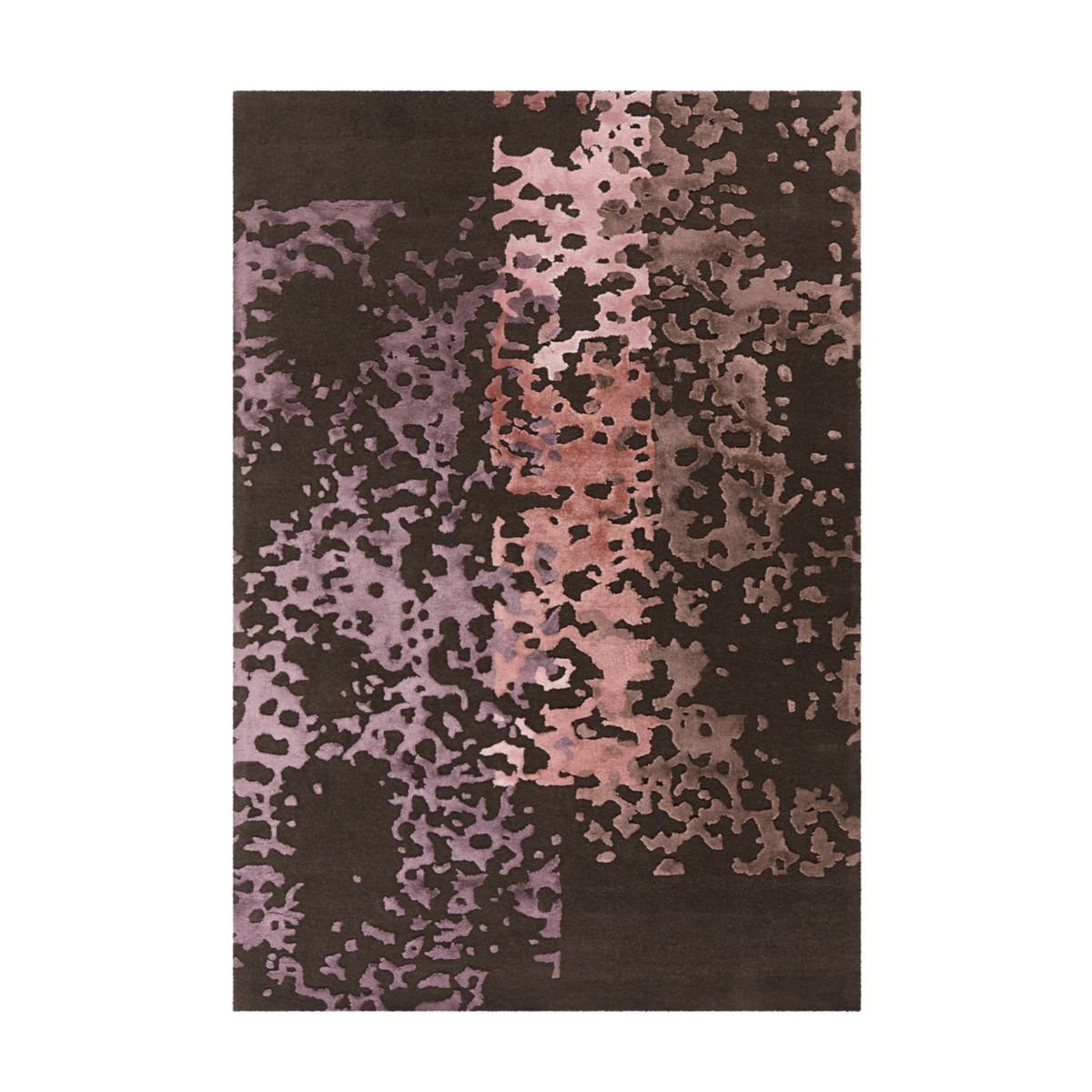 Diamond 8051 Dunkelgrau / Altrosa 170cm x 240cm