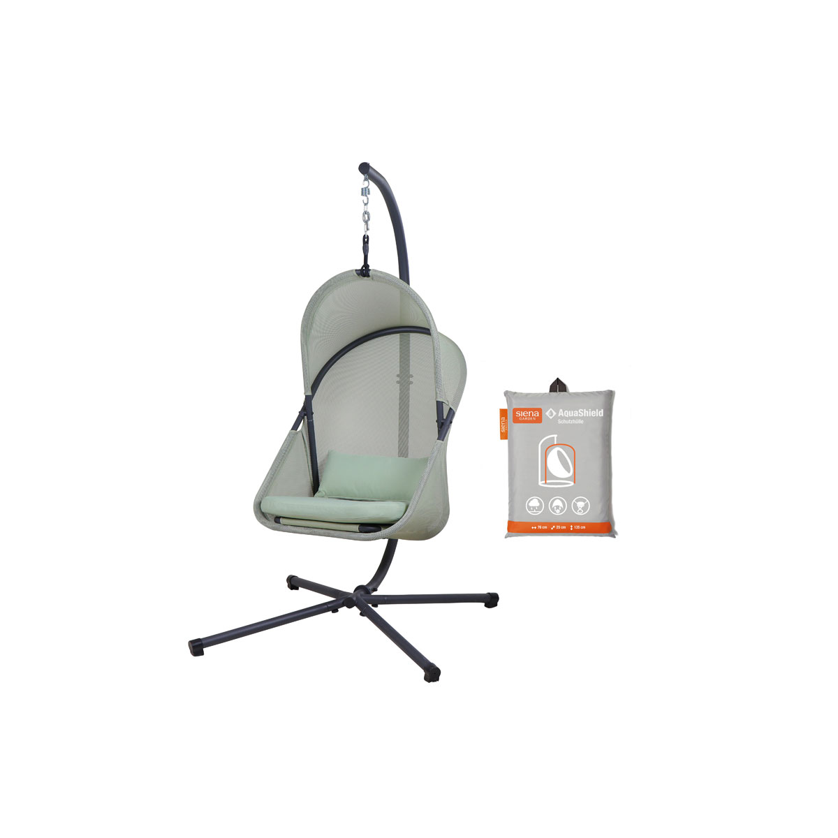 Siena Garden Hängekorb Yobaya inklusive Schutzhülle Bild 2
