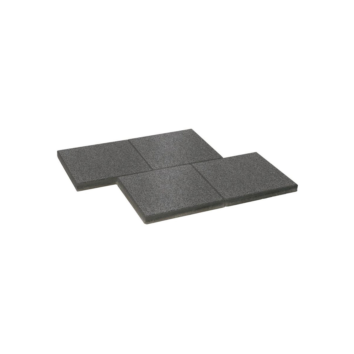 Diephaus  Terrassenplatte Fine Schwarz 40 x 40 x 4 cm