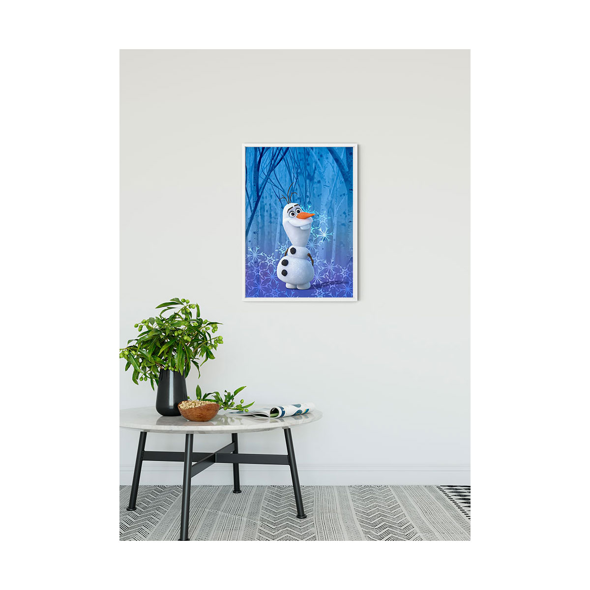 Komar  Wandbild Frozen Olaf Crystal 50x70 cm