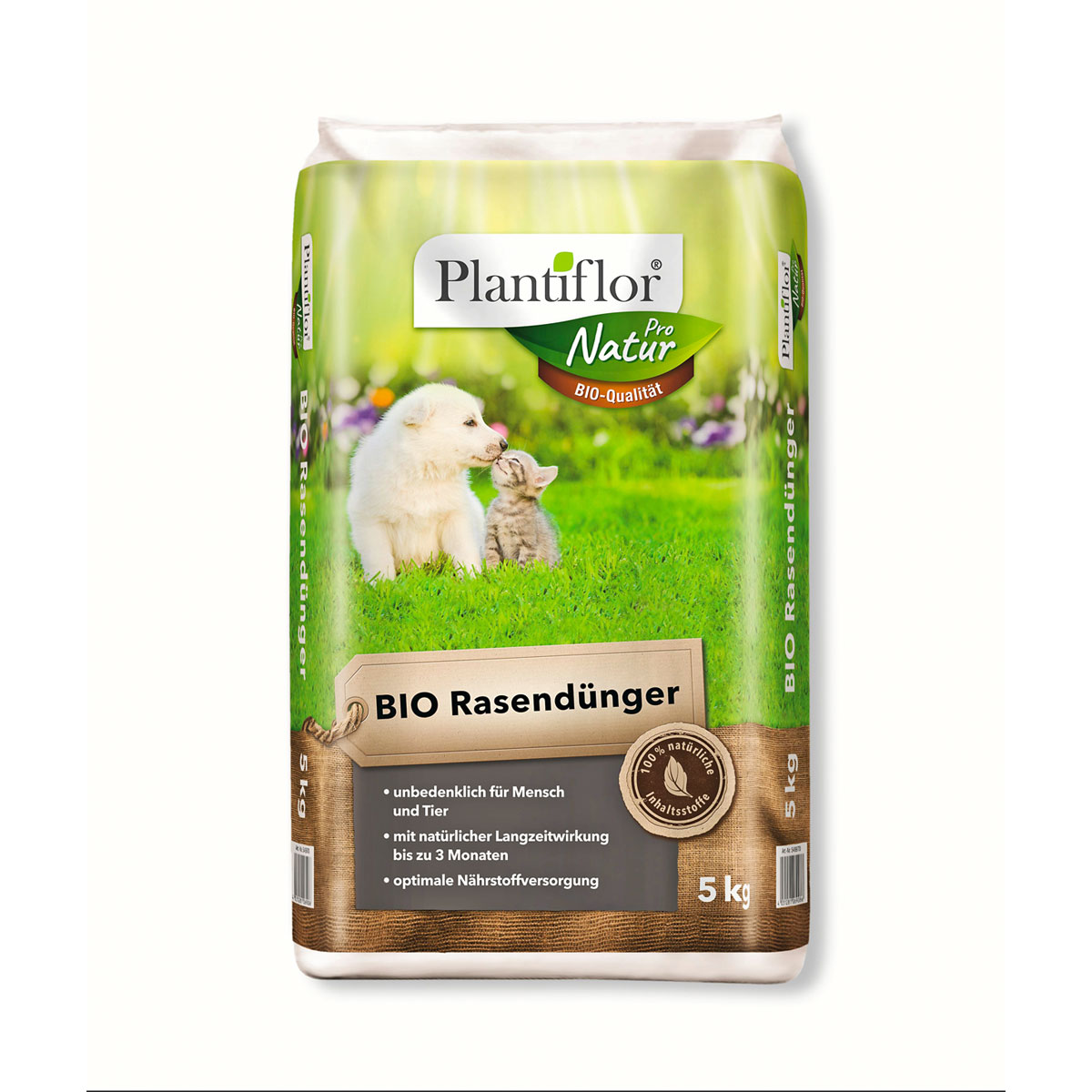 Plantiflor BIO Rasenduenger 5 kg