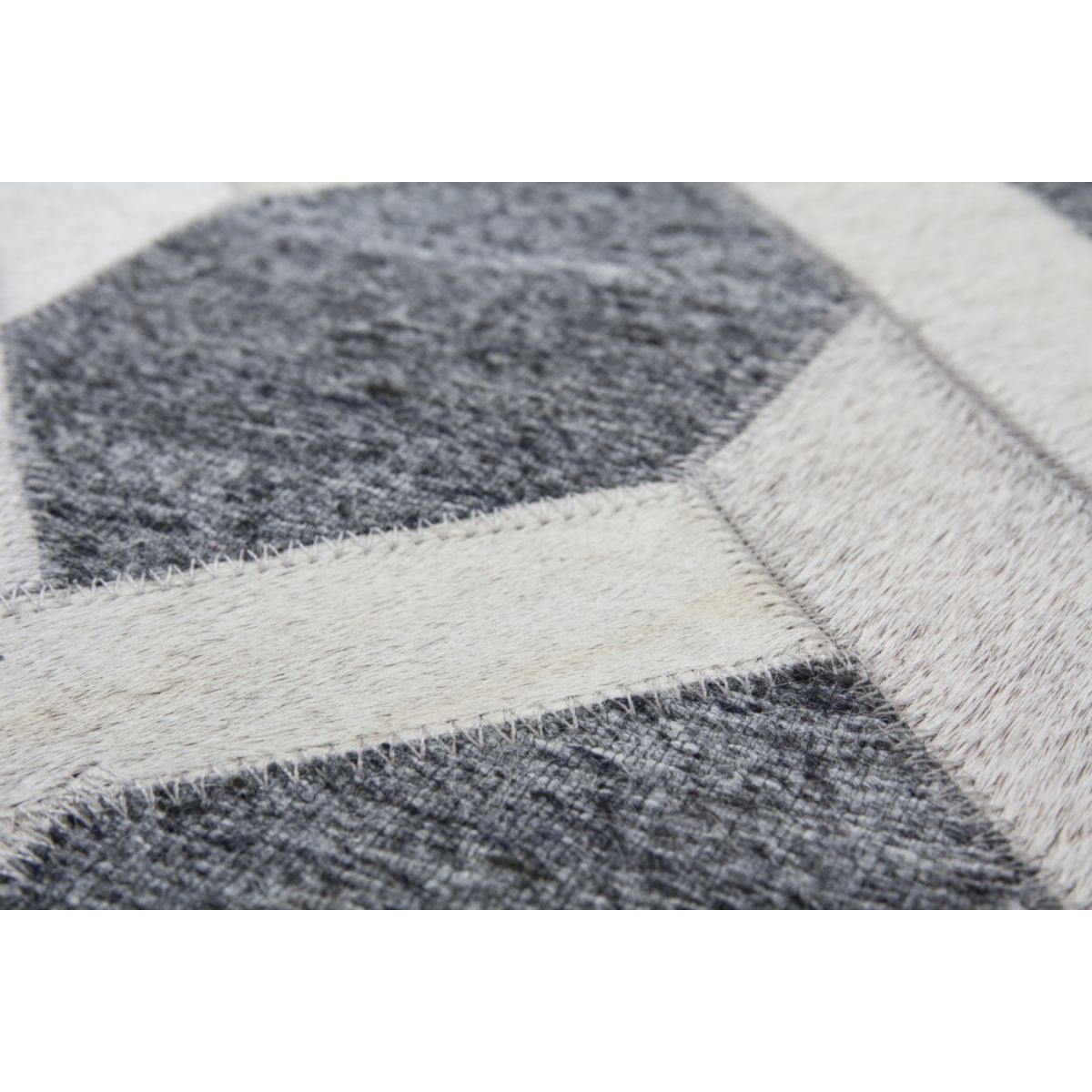 Pouf Hocker Chimera 125 grau 45x45cm Bild 3