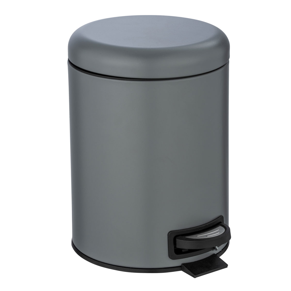 Wenko  Kosmetik-Treteimer Leman Grau 5 L Bild 1