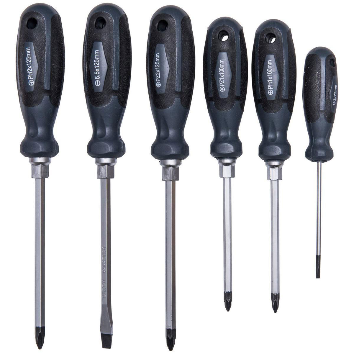 Basic Schraubendreher-Satz 6-teilig