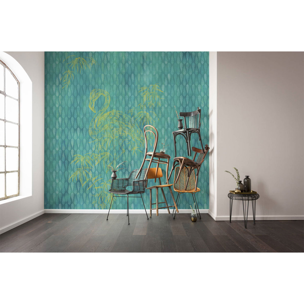 Komar  Vlies Fototapete Wild Flamingo 200x250 cm