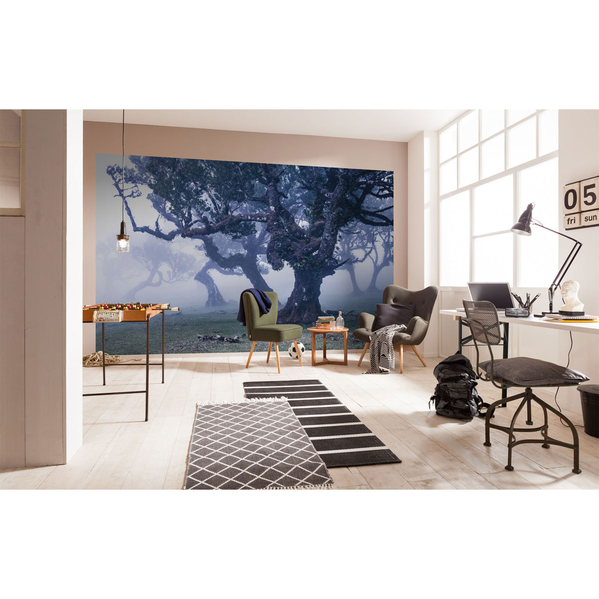 Komar  Vlies Fototapete Ghost Line 400x250 cm