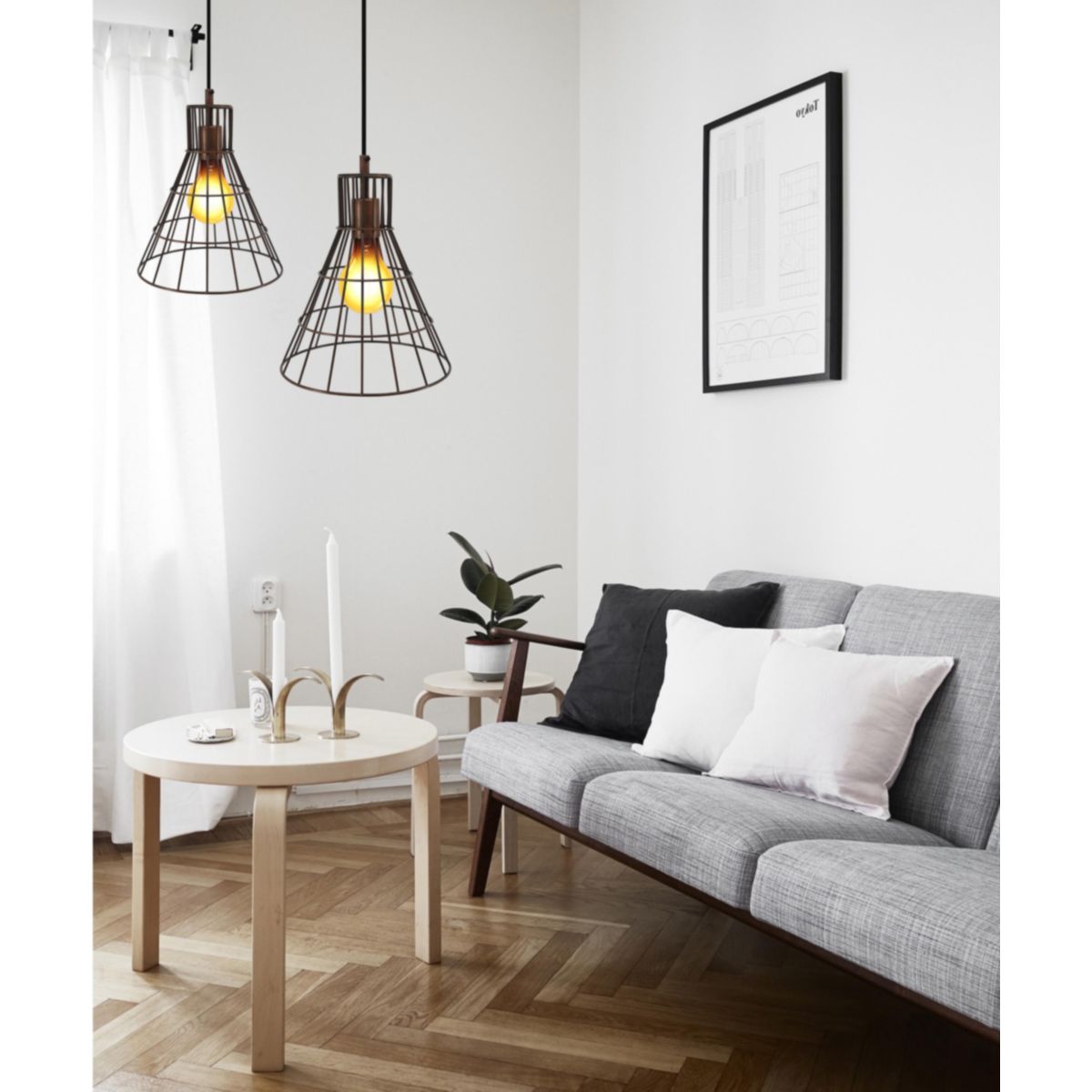 Hängelampe Bellatrix kupfer Bild 3