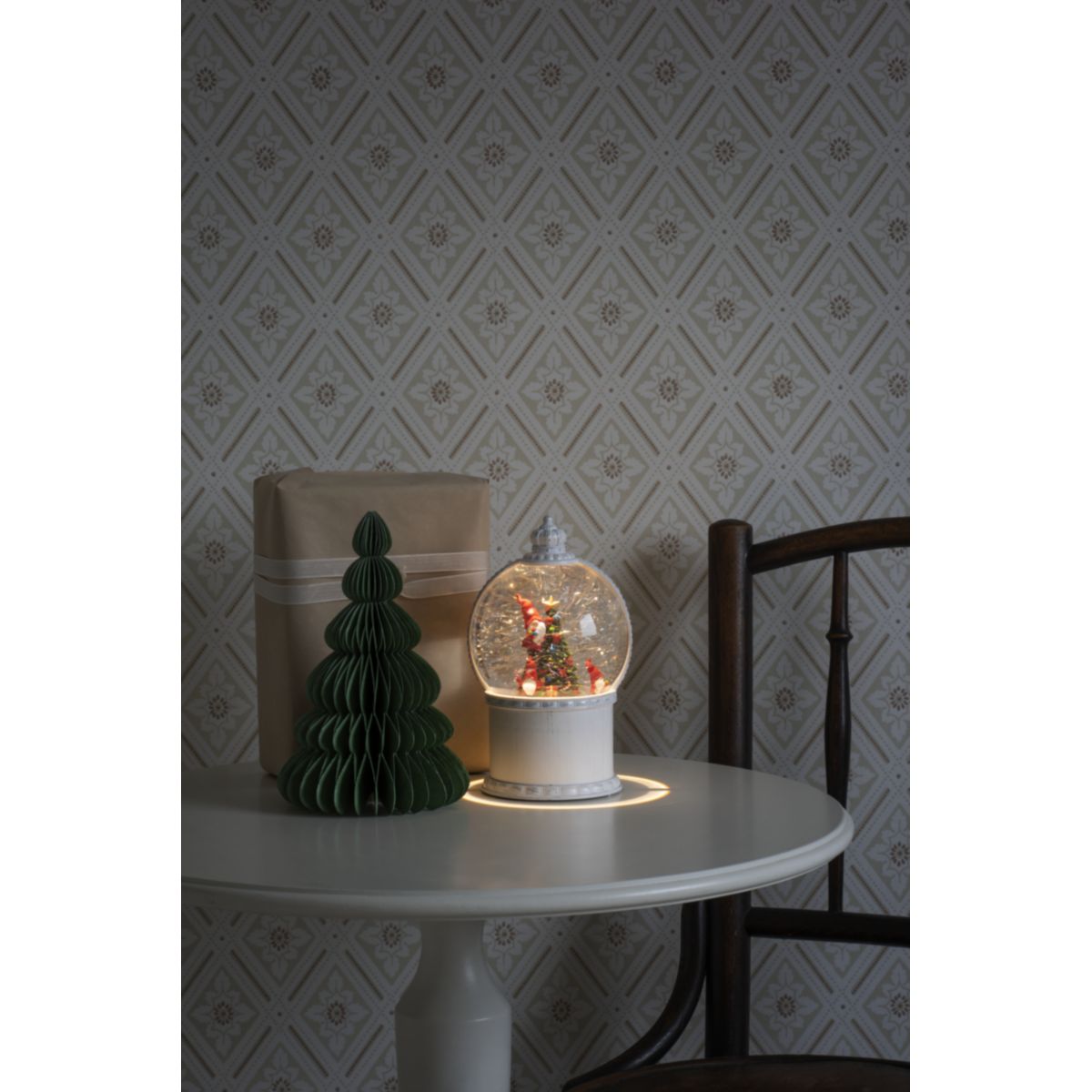 Konstsmide LED Kugellaterne Santa weiß Bild 2