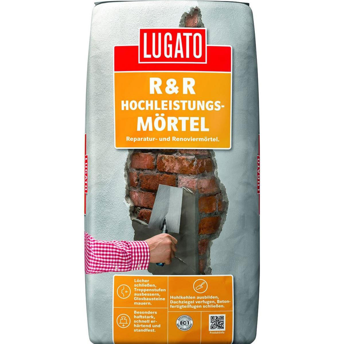 Lugato R+R-Hochleistungsmörtel 10kg