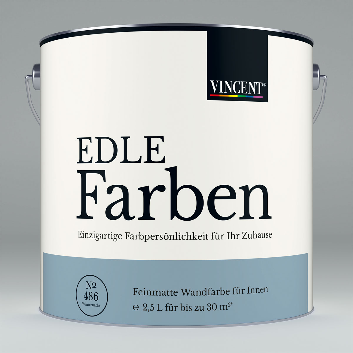 Vincent Wandfarbe Edle Farben Winternacht 2,5 L
