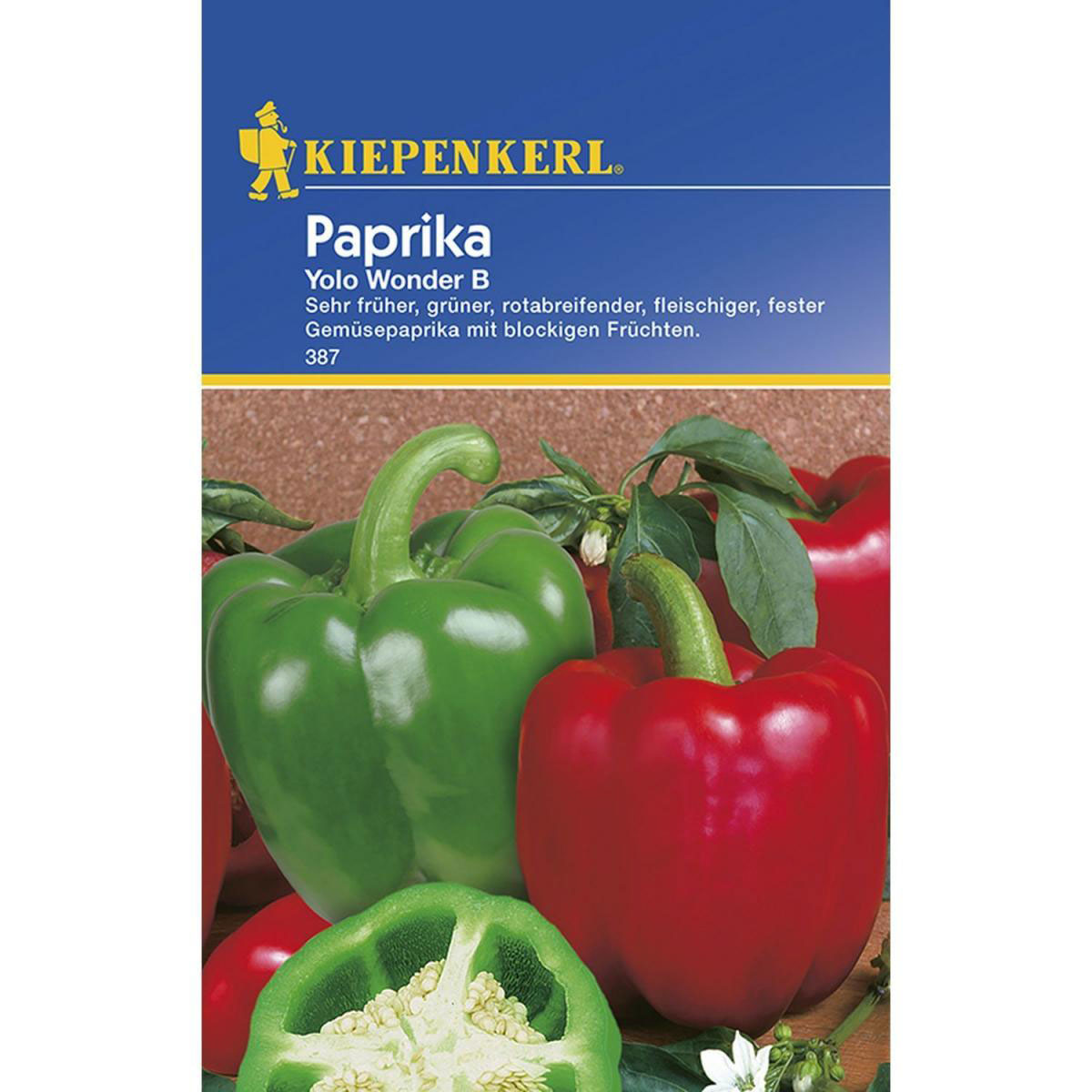 Kiepenkerl Paprika Yolo Wonder B