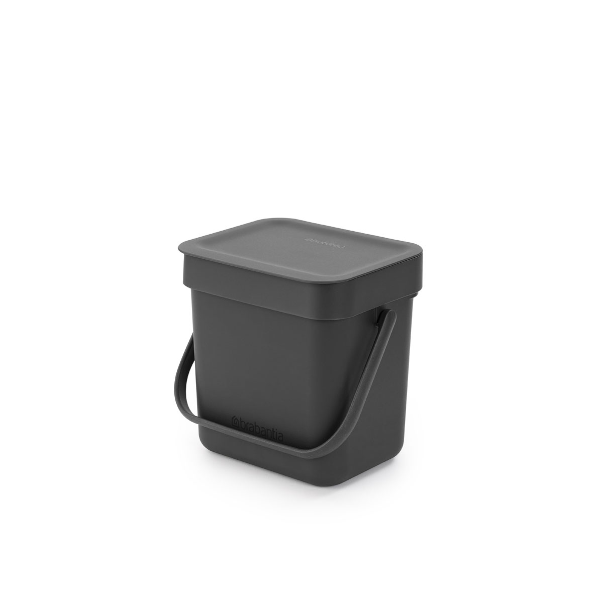 Brabantia Abfalleimer Sort & Go 18,8 x 18,1 x 13,9 cm grau