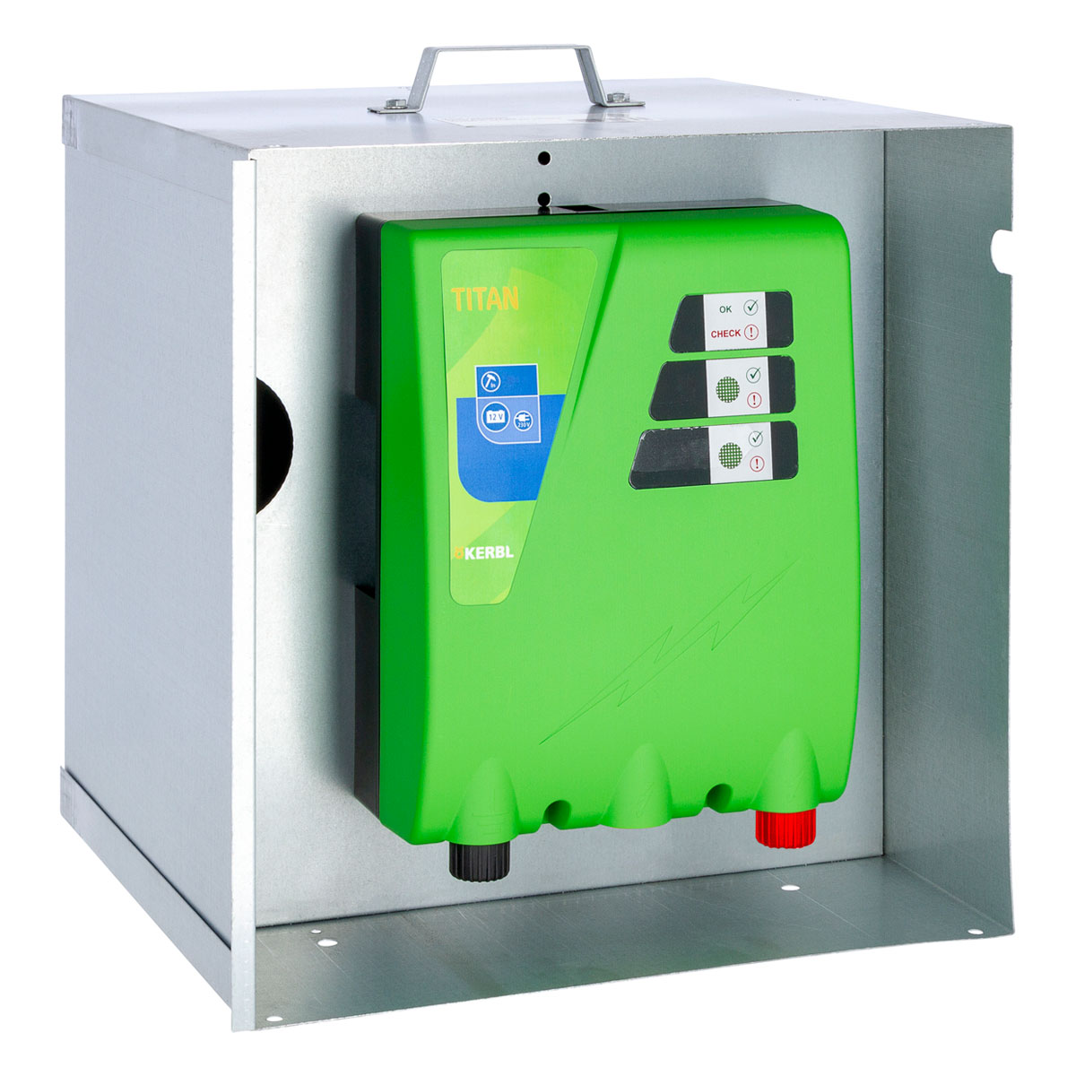 Akkukasten für AN-12V-Geräte 37,5 x 37,5 x 33,5 cm