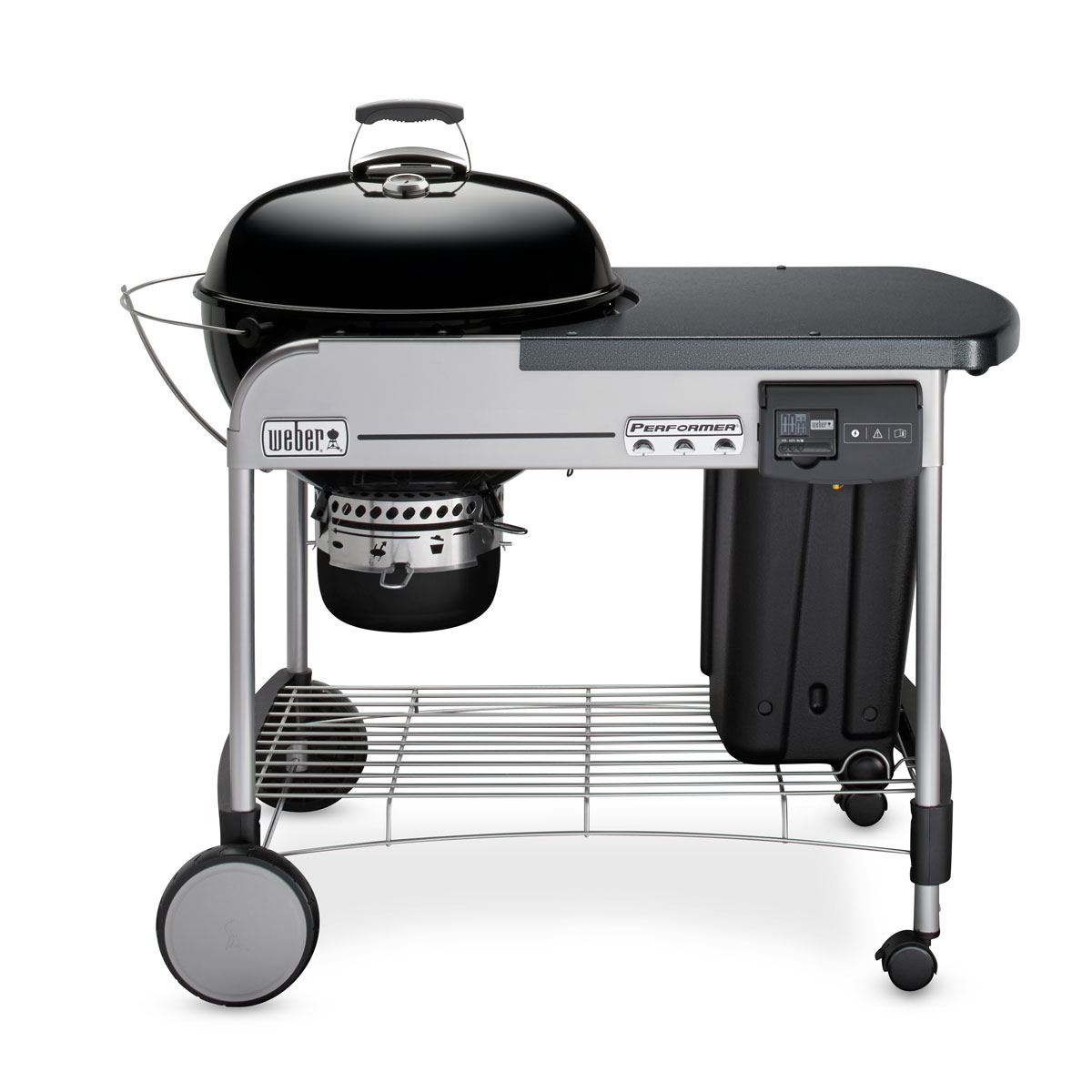 Weber Holzkohlegrill Performer Deluxe GBS 57 cm schwarz Bild 5
