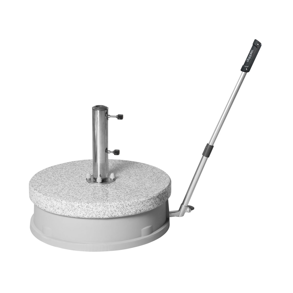 Doppler Granitsockel Easy Move 45 kg fahrbar Bild 3