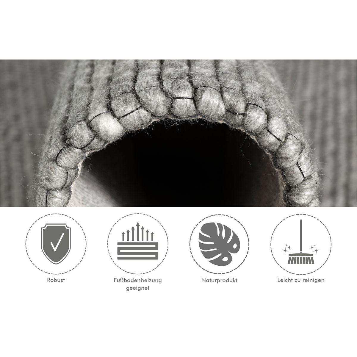 Barbara Becker  Teppich BB Brave grau 160 x 230 cm Bild 6