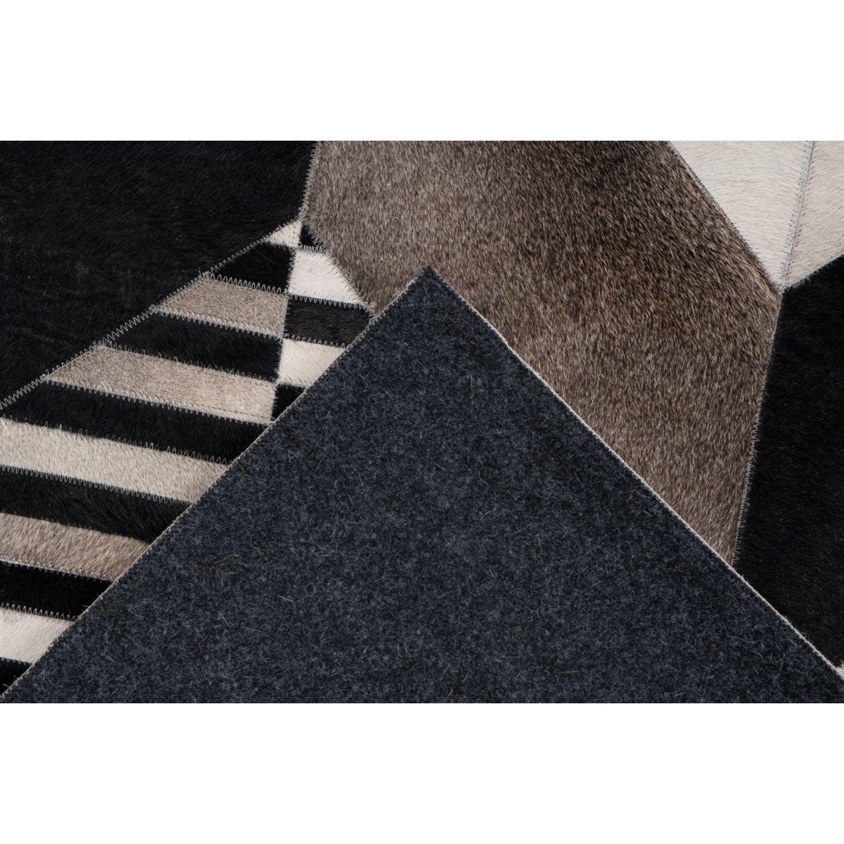 Lavin 425 Schwarz / Multi 80cm x 150cm Bild 4