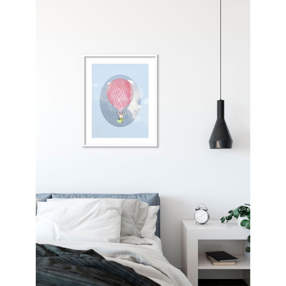 Komar  Wandbild Happy Balloon Blue 30x40 cm Bild 8