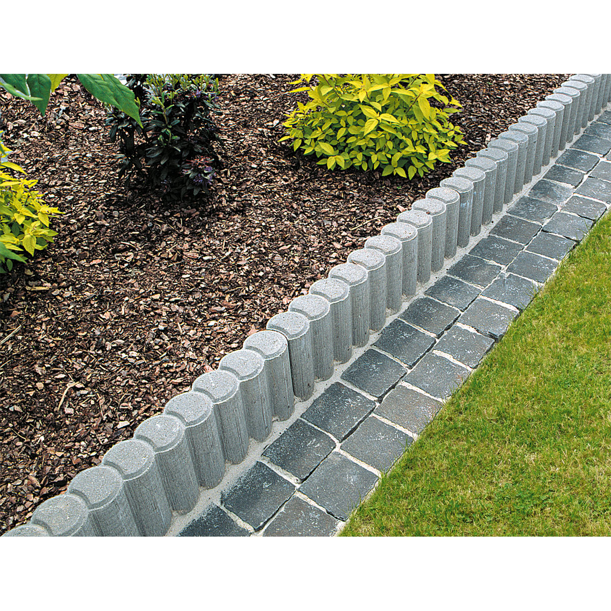 Lusit  Einfassungsstein Wegefix grau 25 x 47 x 6 cm Bild 2