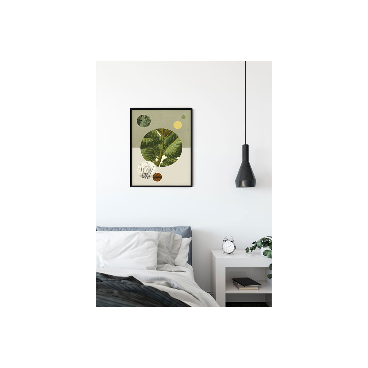 Komar  Wandbild Green Structure 40x50 cm Bild 3