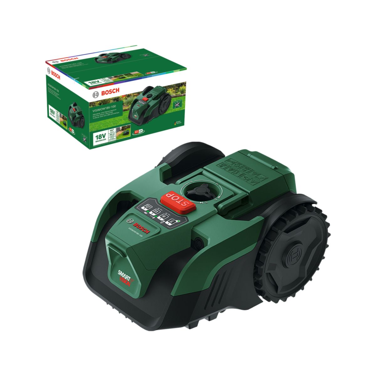 Bosch Autonomer Mähroboter VISIMOW18V-100