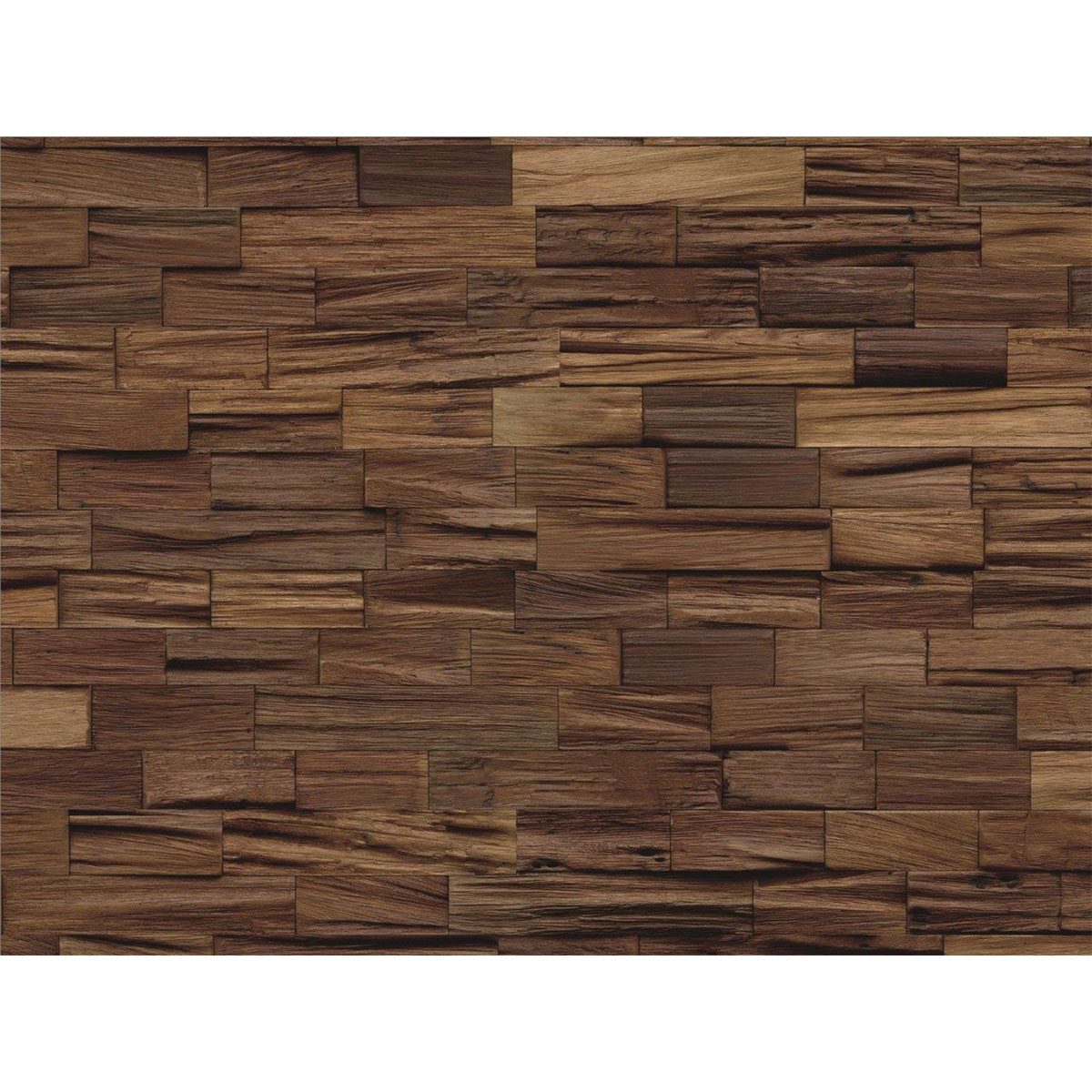 Wandverkleidung Bangkirai Coffee 5er-Set